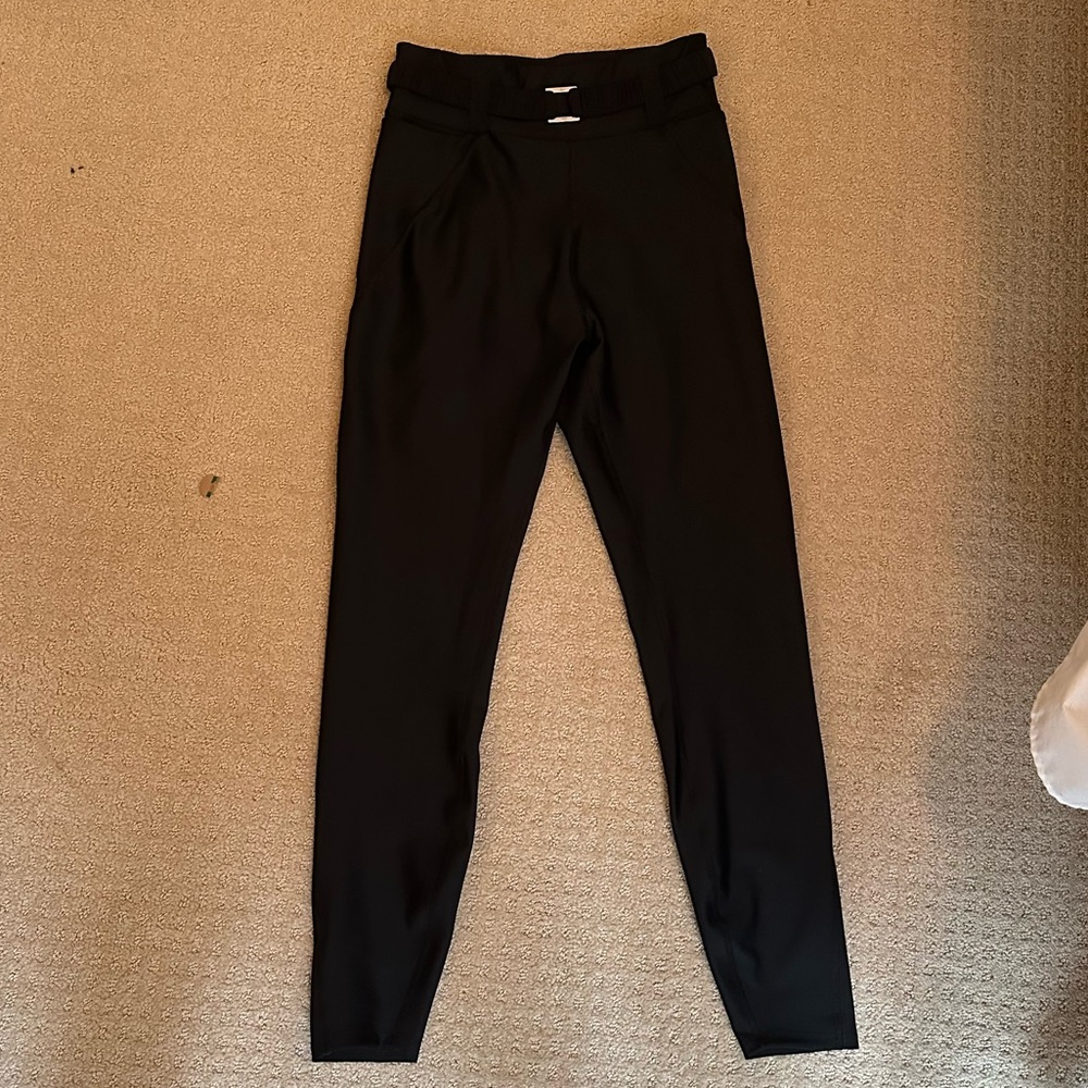 Alo Yoga Airlift Belted 7/8 Leggings - Black